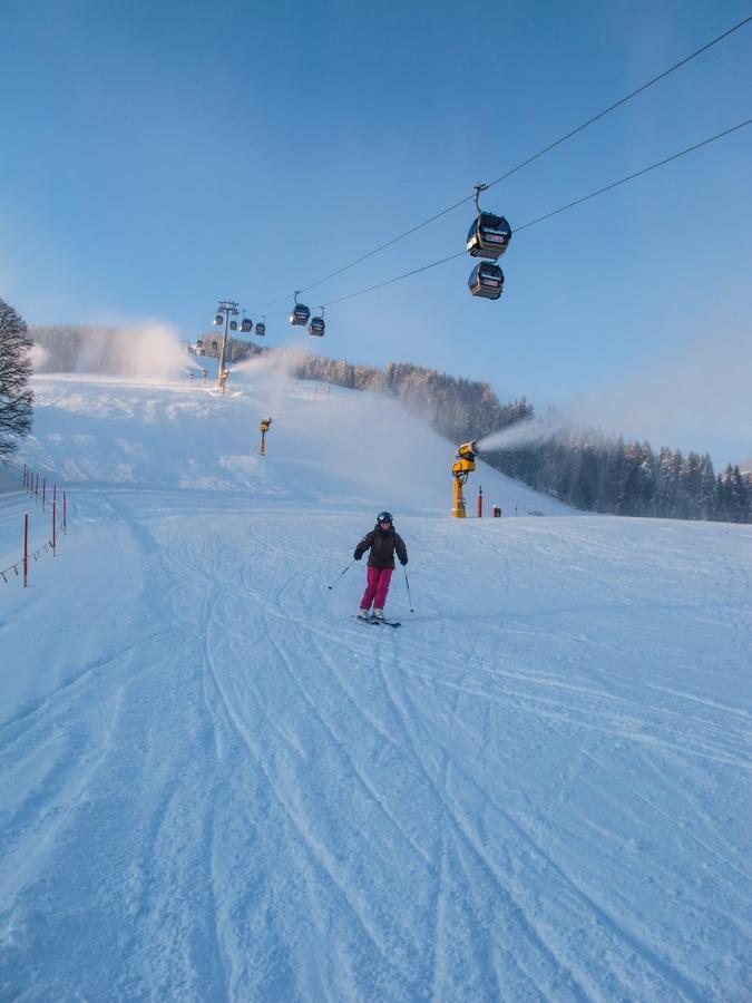 Saalbach Apartments Landhaus Bernkogel - Ski In Ski Out Екстер'єр фото